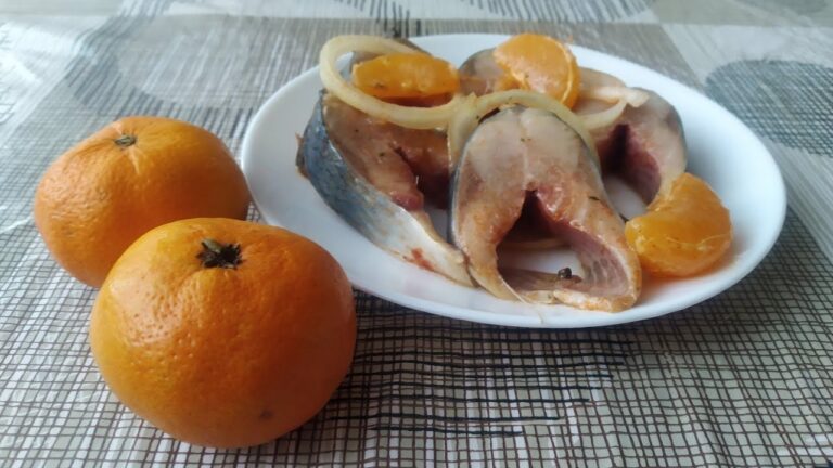 Маринований оселедець з мандарином – Рецепт оселедця по домашньому