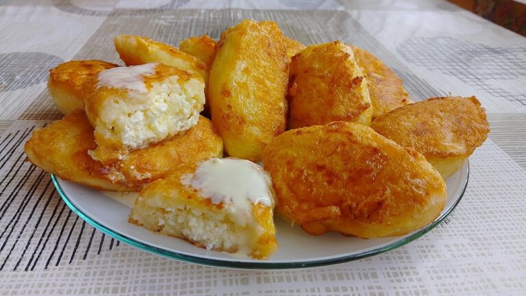Манні зрази з сирною начинкою