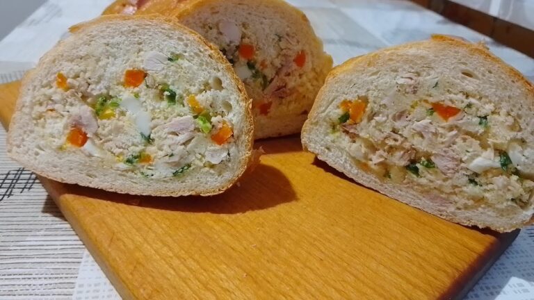 Фарширований батон