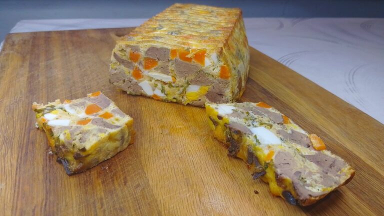 🍲 Печінковий хлібець — ніжна запіканка з курячої печінки